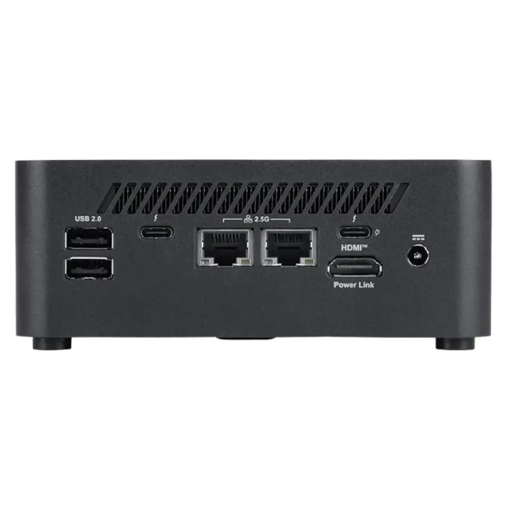 Mini PC MSI Cubi NUC AI+2MG-014ES U7-258V con 32GB de RAM y 1TB de almacenamiento, con Windows 11 Pro, en escritorio.
