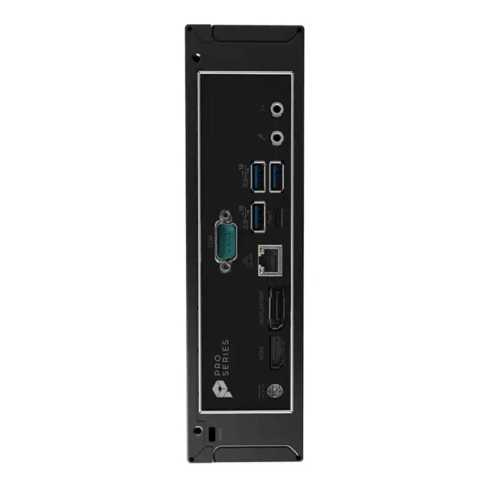 Mini PC MSI Cubi Pro 14M-258BEU con procesador Intel Core i3-14100 en color negro, semiensamblado y compacto.