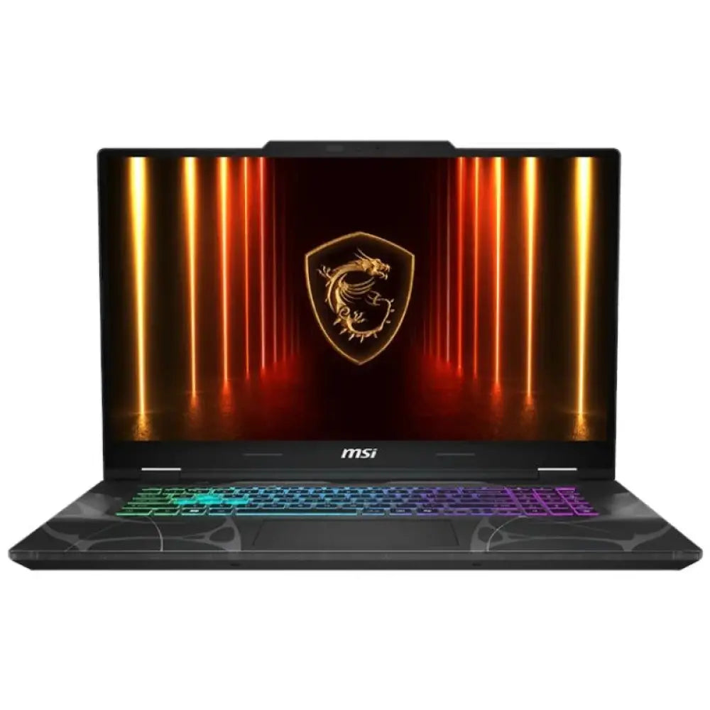 Portátil MSI Cyborg 17-077XES C7-240H con pantalla de 17.3 pulgadas, 32 GB RAM, 1TB SSD y sistema DOS.