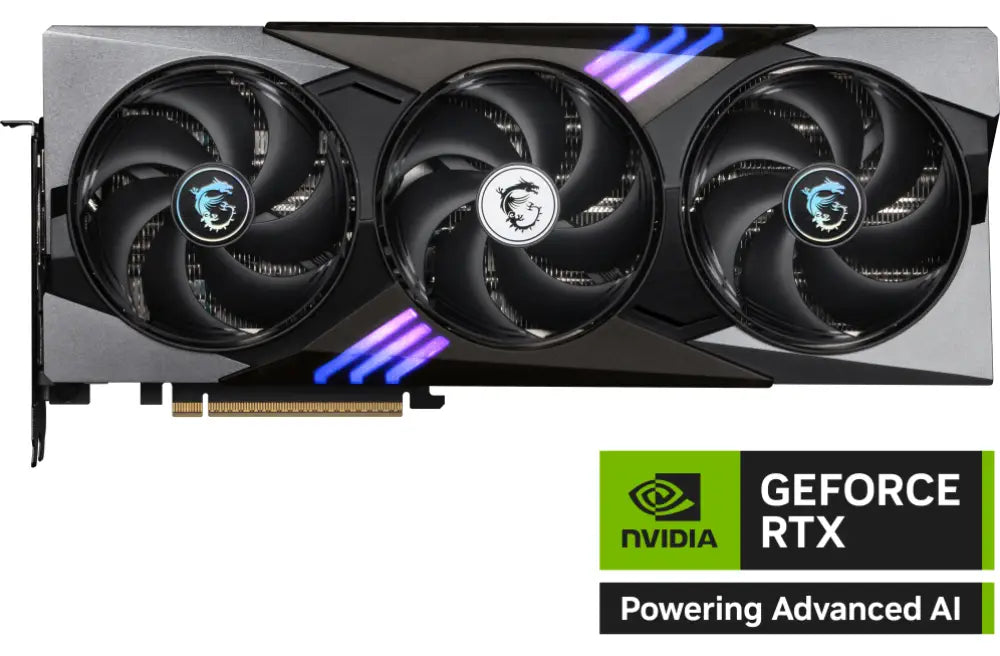 MSI GAMING GEFORCE RTX 5080 16G TRIO OC tarjeta gráfica NVIDIA 16 GB GDDR7 - detalle