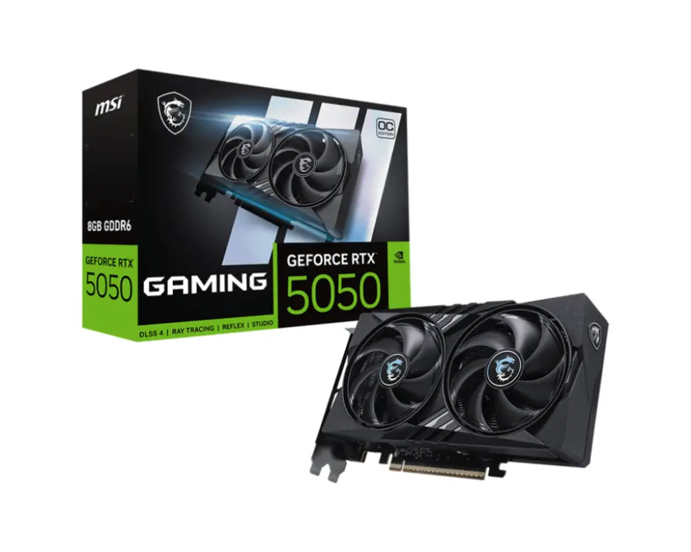 MSI GeForce RTX 5050 8G GAMING OC NVIDIA 8 GB GDDR6 - detalle
