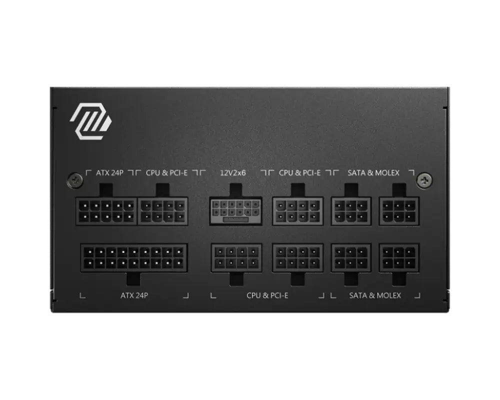 MSI MAG A750GL PCIE5 unidad de fuente de alimentación 750 W 20+4 pin ATX ATX Negro - detalle