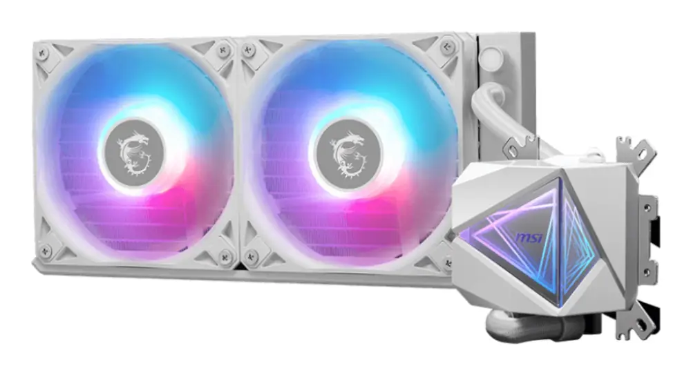MSI MAG Coreliquid I240 Procesador Kit de refrigeración líquida 12 cm Blanco 1 pieza(s) - detalle