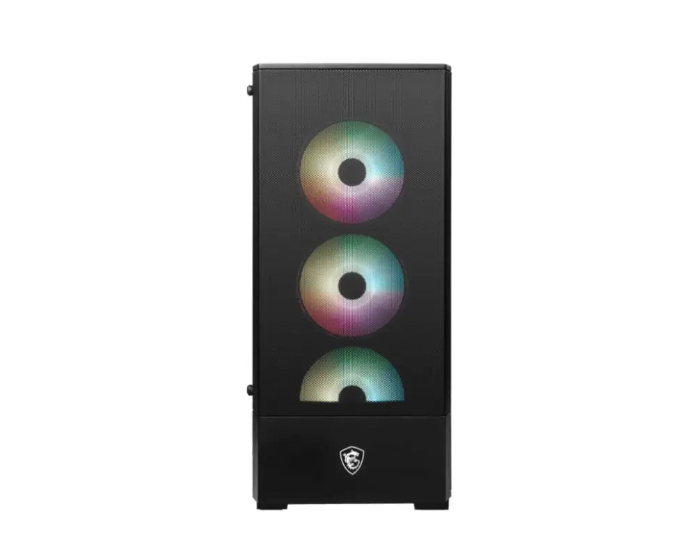 MSI MAG Forge 112R Midi Tower Negro. Transparente - detalle