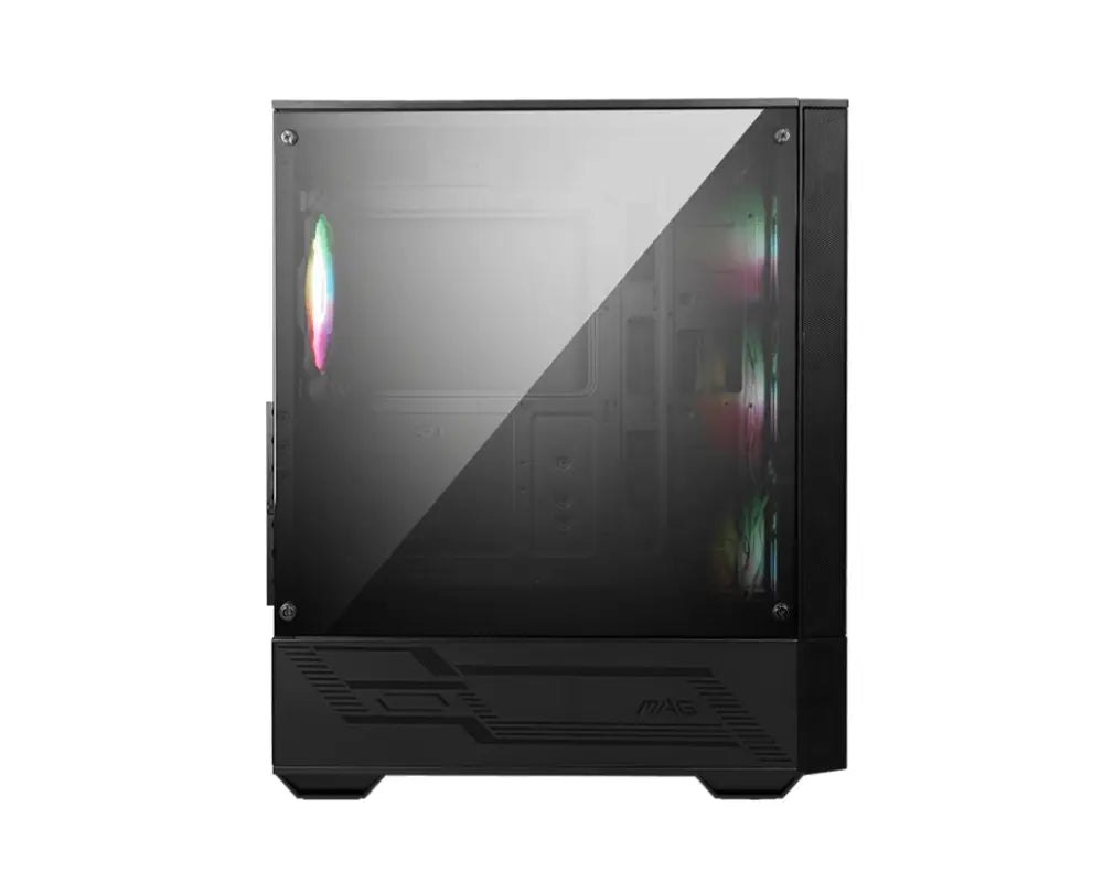MSI MAG Forge 112R Midi Tower Negro. Transparente - detalle