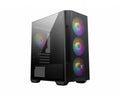 MSI MAG Forge M100R Midi Tower Negro. Transparente