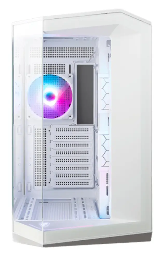 MSI MAG Pano 100R PZ Midi Tower Blanco - detalle