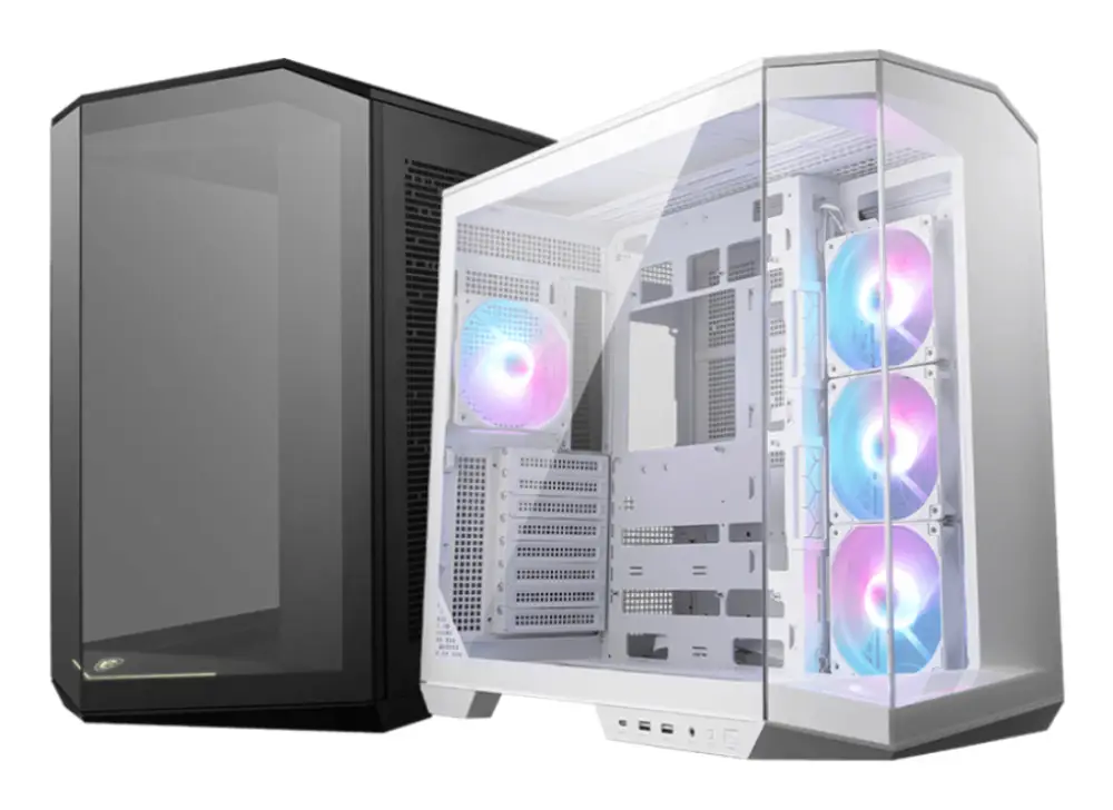 MSI MAG Pano 100R PZ Midi Tower Blanco - detalle