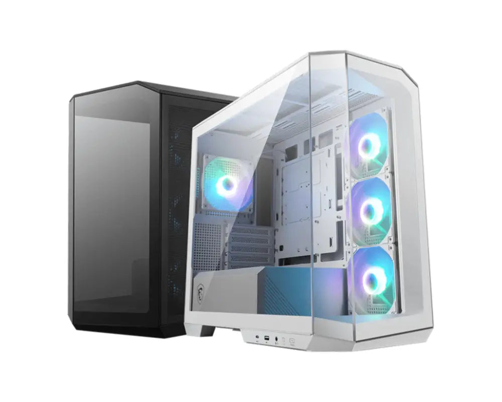 MSI MAG PANO M100R PZ Micro Torre Blanco - detalle