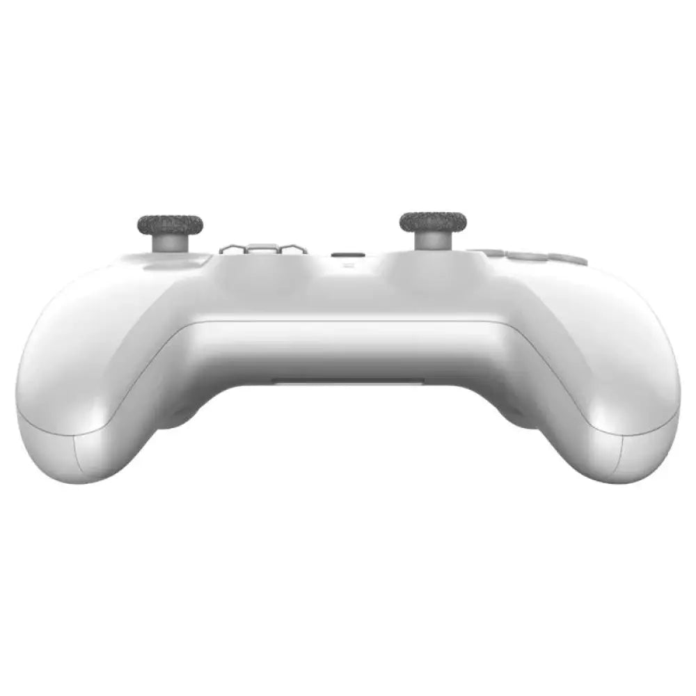 Mando MSI FORCE GC200 inalámbrico y digital para Android y PC en color blanco, con botones y controles visibles.