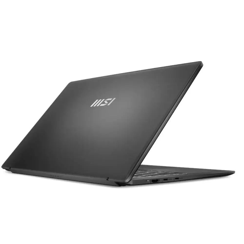 Portátil MSI Modern 15-010XES con procesador AMD R7, 16GB RAM, 1TB HDD y pantalla de 15.6 pulgadas en vista lateral