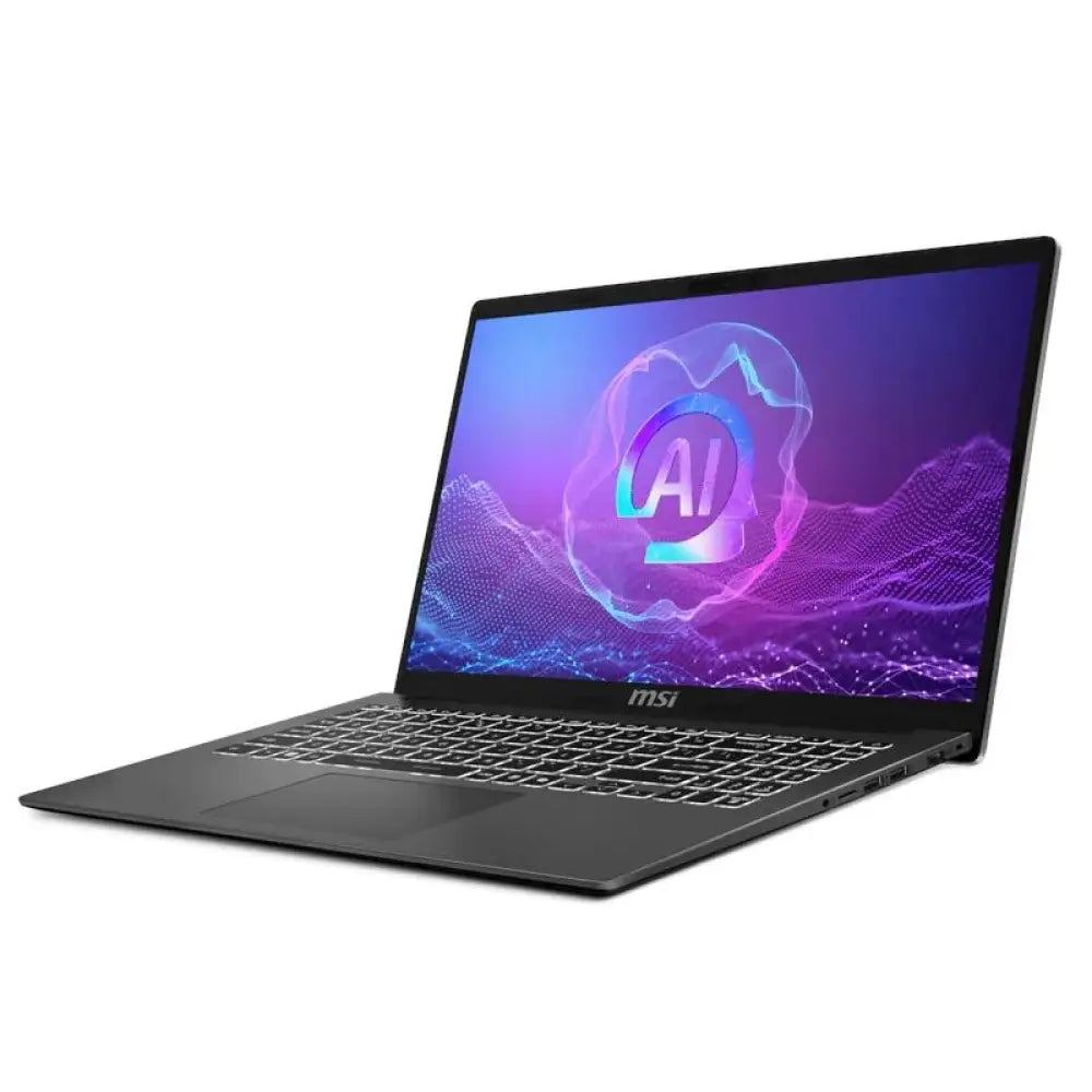 Portátil MSI Modern 15-010XES con procesador AMD R7, 16GB RAM, 1TB de almacenamiento y pantalla de 15.6 pulgadas.
