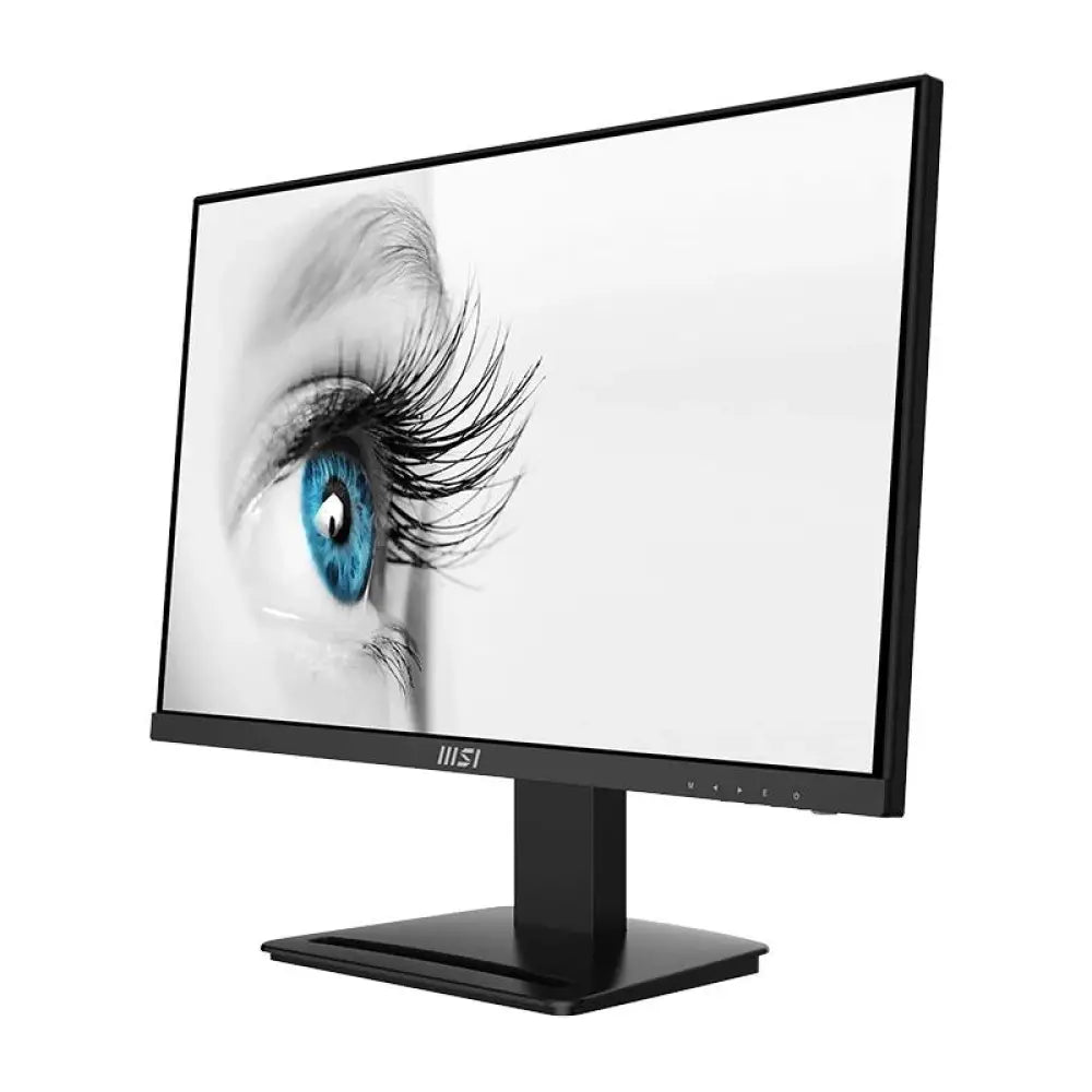 Monitor MSI MP243X de 23.8 pulgadas con pantalla IPS FHD, tasa de 100Hz, puertos HDMI y DisplayPort.