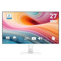 Monitor LED MSI MP275W E2 de 27 pulgadas con pantalla IPS, 120Hz, puertos VGA y HDMI, pantalla clara y moderna.