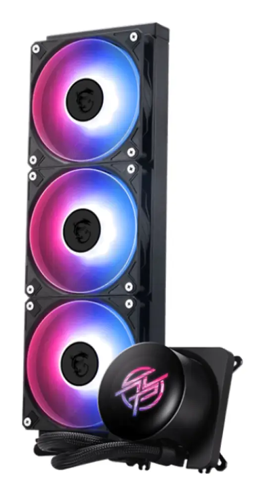 MSI MPG CORELIQUID P13 sistema de refrigeración para ordenador Procesador Sistema de refrigeración líquida todo en uno 12 cm Negro 1 pieza(s) - detalle