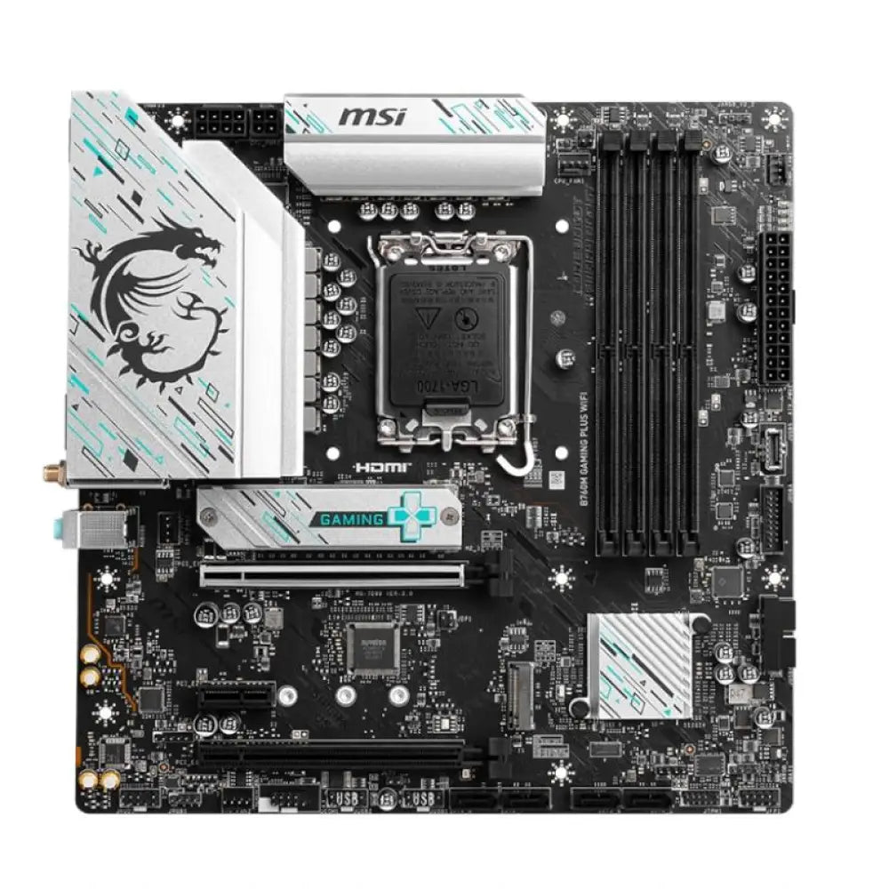 MSI Placa Base B760M Gaming Plus Wifi DDR5 LGA1700 - detalle