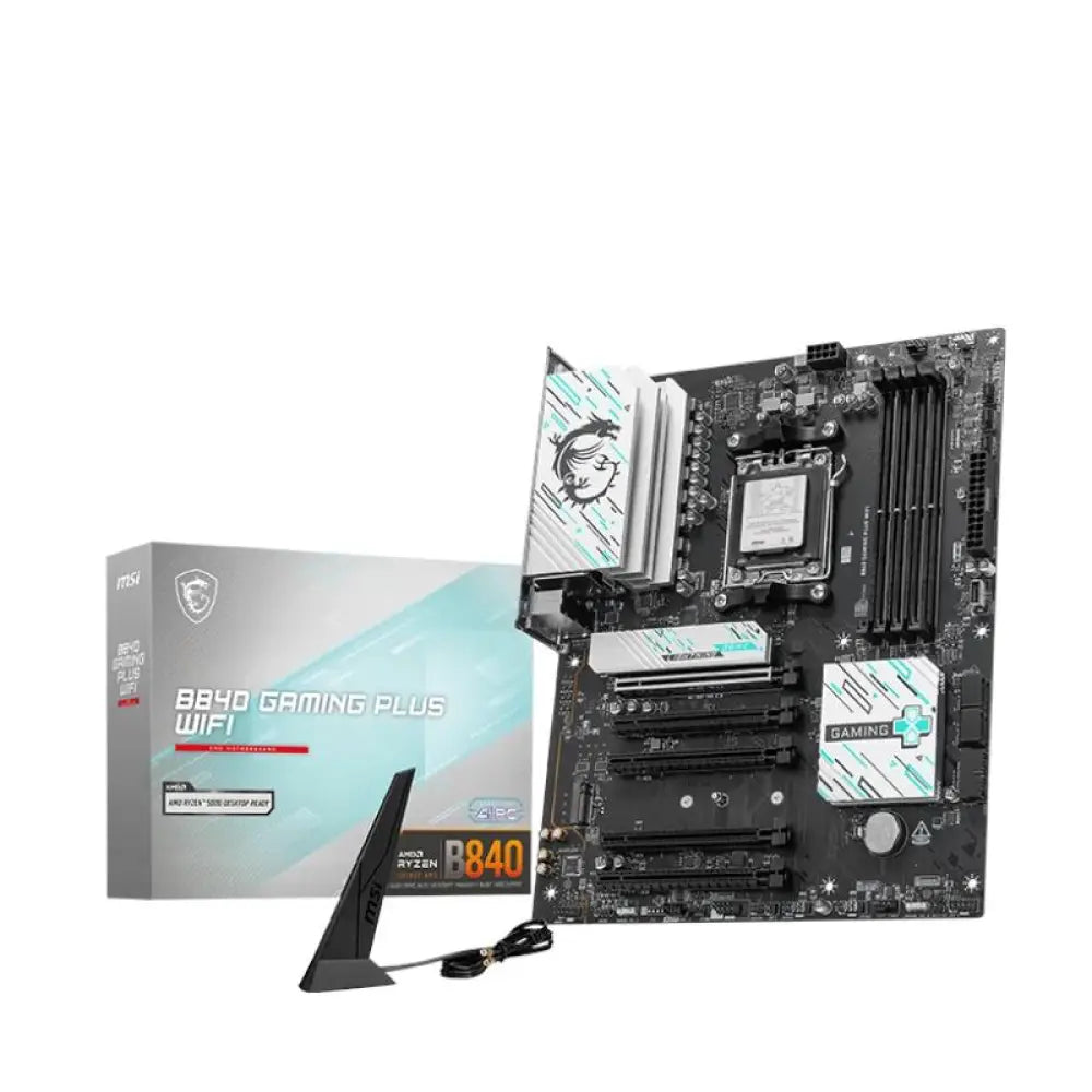MSI Placa Base B840 GAMING PLUS WIFI DDR5 ATX AM5 - detalle