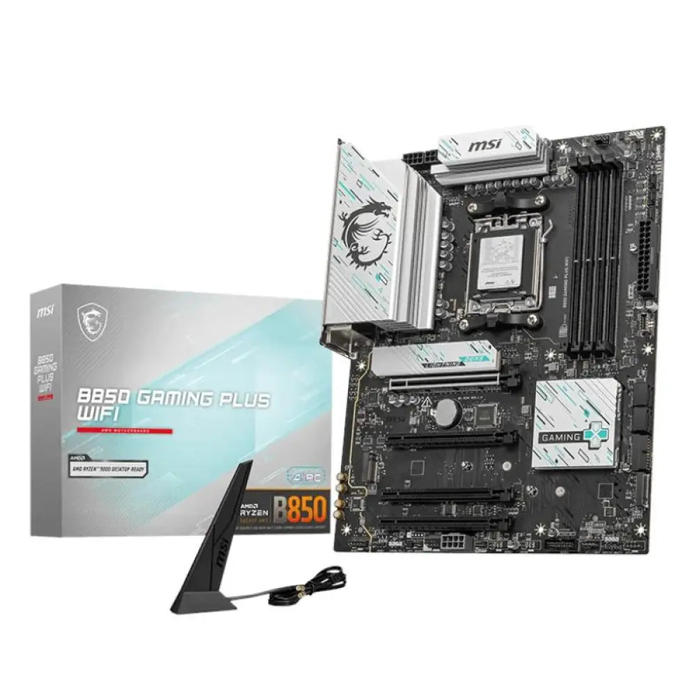 MSI Placa Base B850 GAMING PLUS WIFI DDR5 ATX AM5 - detalle