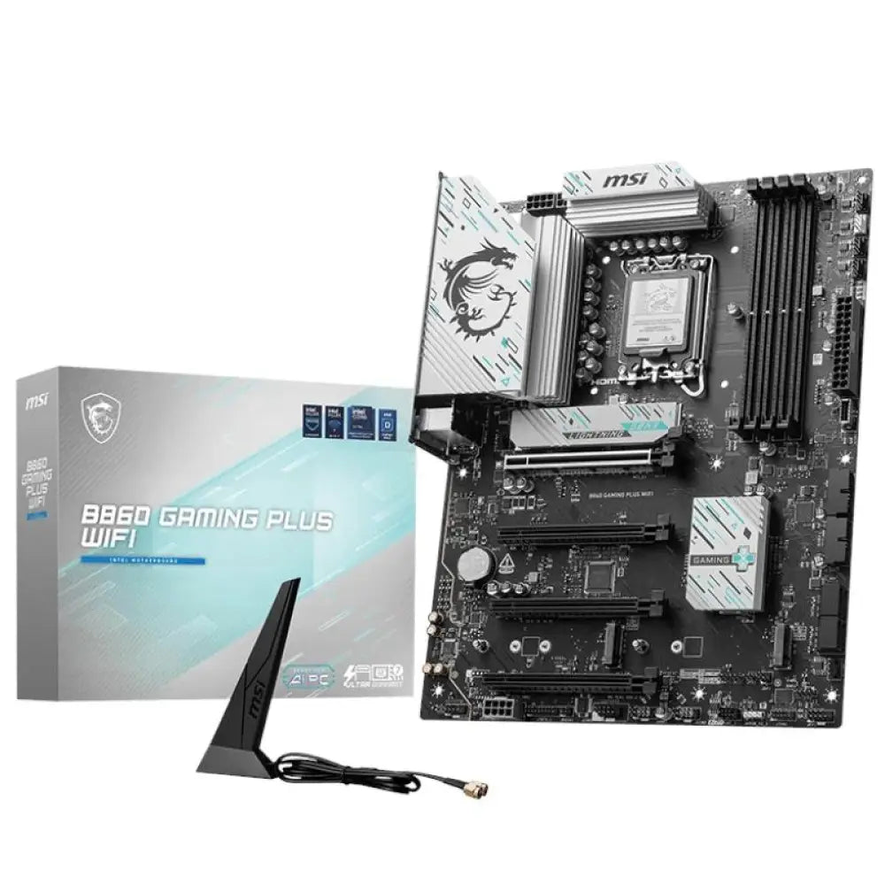 MSI Placa Base B860 GAMING PLUS WIFI ATX DDR5 1851 - detalle