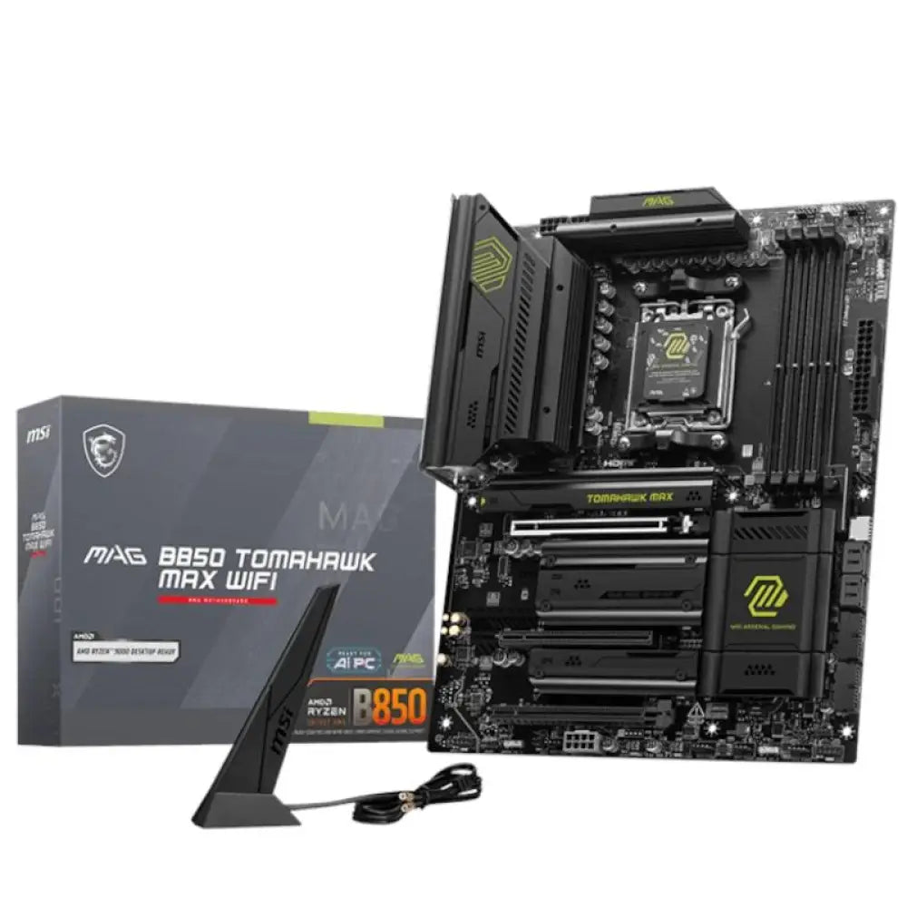 MSI Placa Base MAG B850 TOMAHAWK MAX WIFI DDR5 ATX - detalle