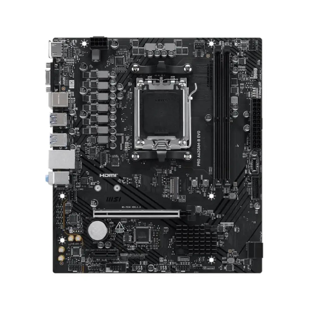 MSI Placa Base PRO A620AM-B EVO mATX AM5 - detalle
