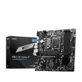 Placa base MSI PRO B760M-P DDR5 mATX con socket Intel LGA1700 para ensamblaje de PC compacto y rendimiento eficiente.