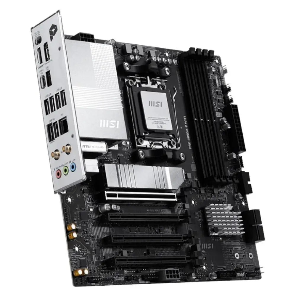 MSI Placa Base PRO B850M-P DDR5 WIFI AM5 - detalle
