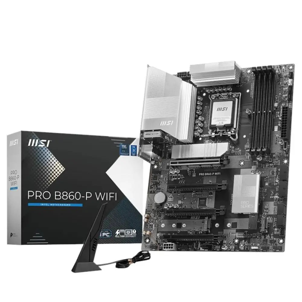 MSI Placa Base PRO B860-P WIFI ATX DDR5 1851 - detalle