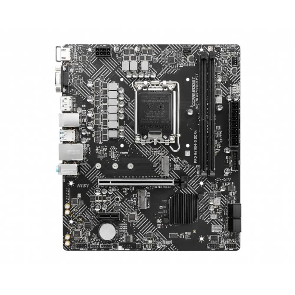 MSI Placa Base PRO H610M-G DDR4 mATX 1700 - detalle