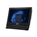 Monitor todo en uno MSI Pro AP162T con procesador N100, 4GB RAM y pantalla de 15 pulgadas en acabado negro.
