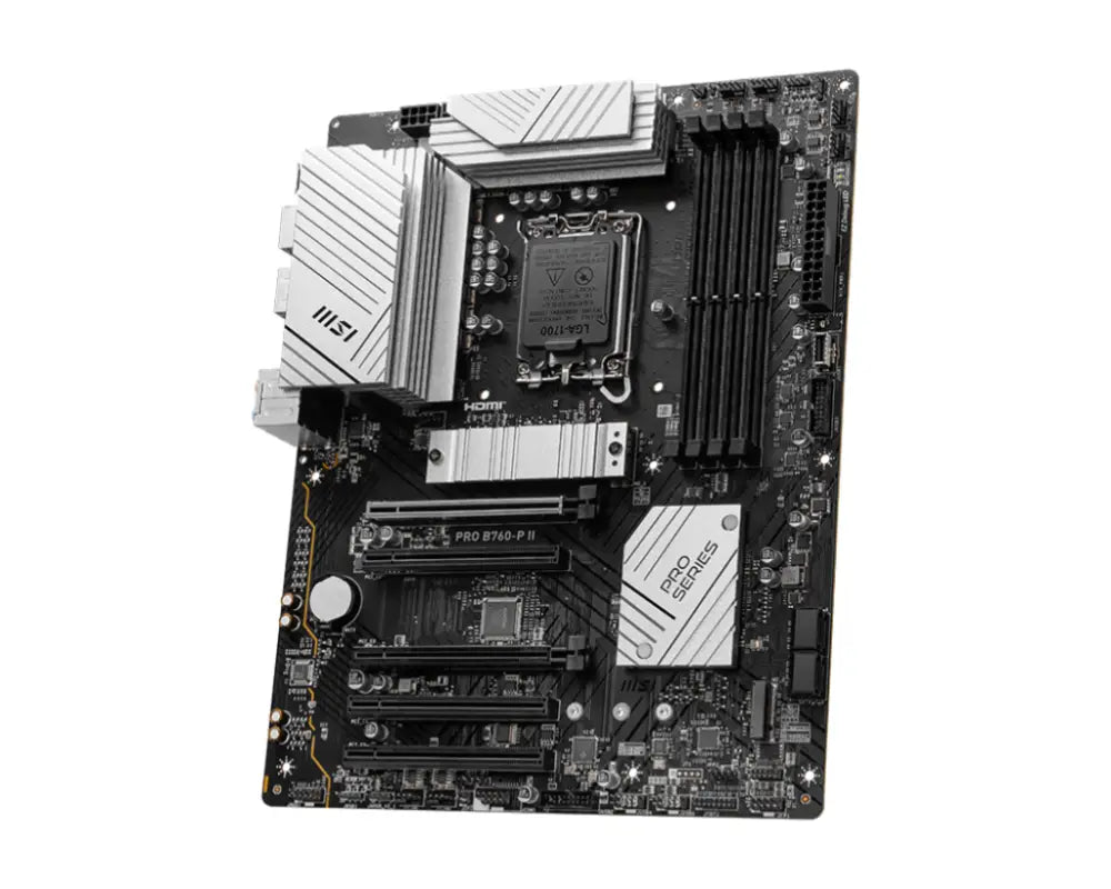 MSI PRO B760-P II placa base Intel B760 LGA 1700 ATX - detalle