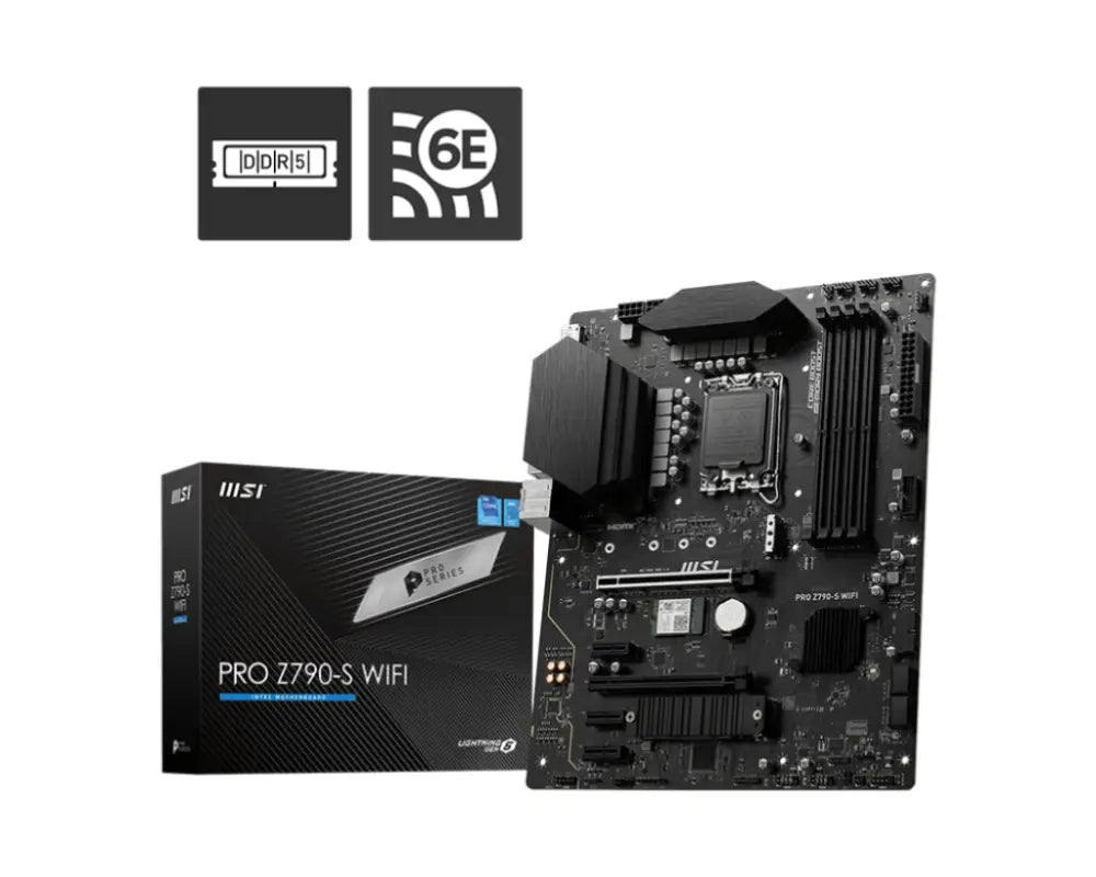MSI PRO Z790-S WIFI placa base Intel Z790 LGA 1700 ATX - detalle