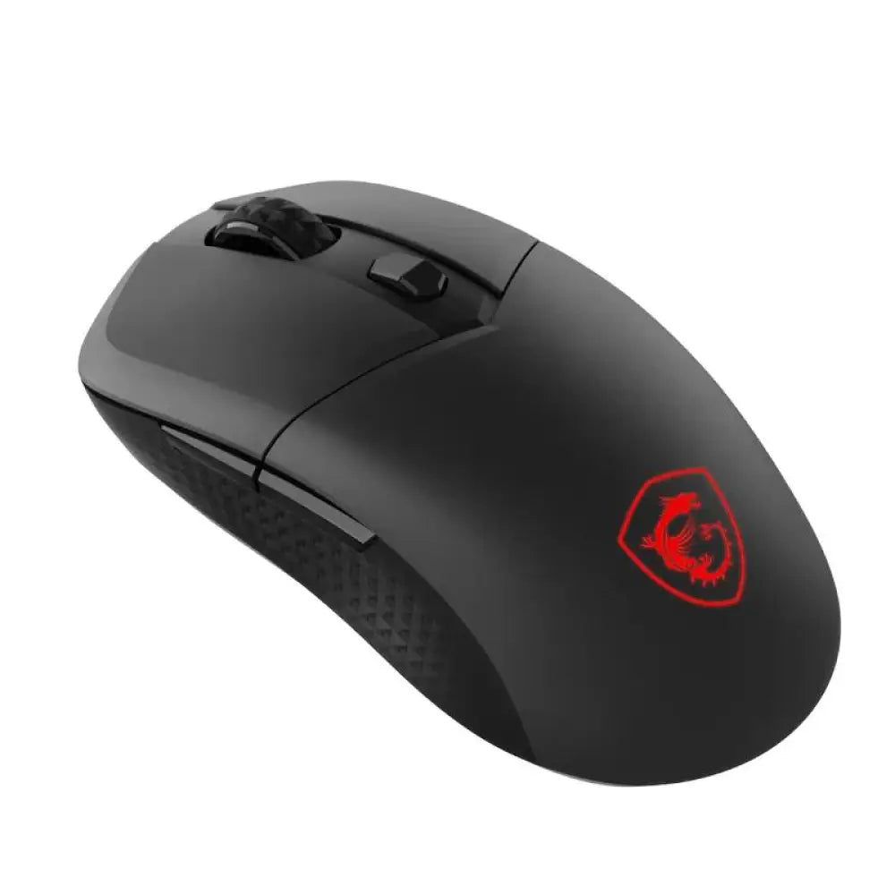 Ratón inalámbrico MSI Versa 300 Elite W con 26000 DPI, diseño ergonómico y botones laterales para gaming y productividad.