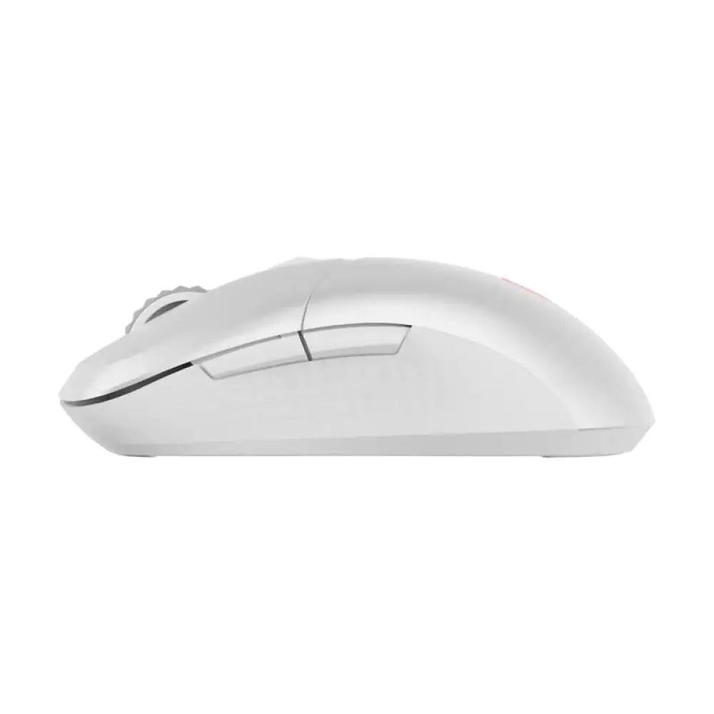 Ratón inalámbrico MSI VERSA 300 blanco con 8000 DPI, diseño ergonómico y botones laterales para mayor comodidad.