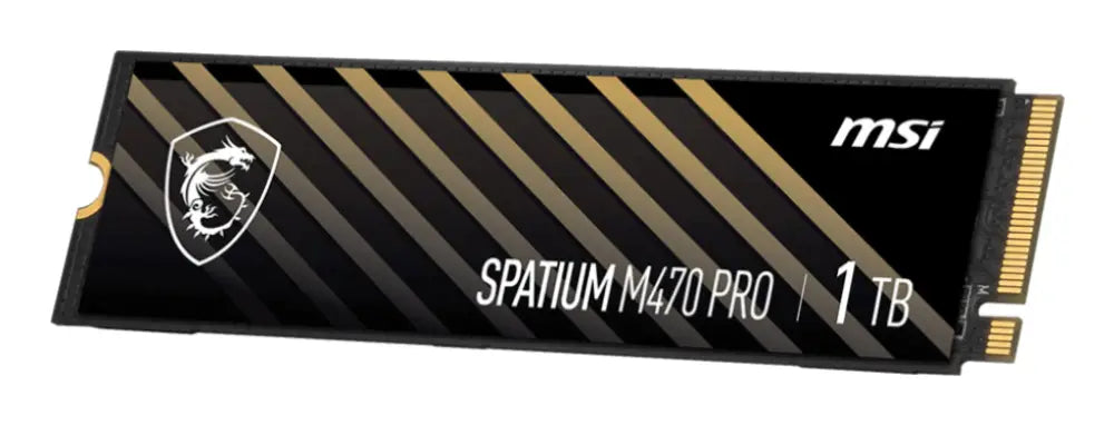 MSI Spatium M470 PRO PCIe 4.0 NVMe M.2 1TB PCI Express 4.0 3D NAND - detalle