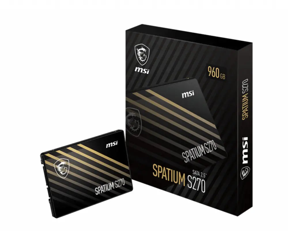 MSI Spatium S270 SATA 2.5 240GB 2.5" Serial ATA III 3D NAND - detalle