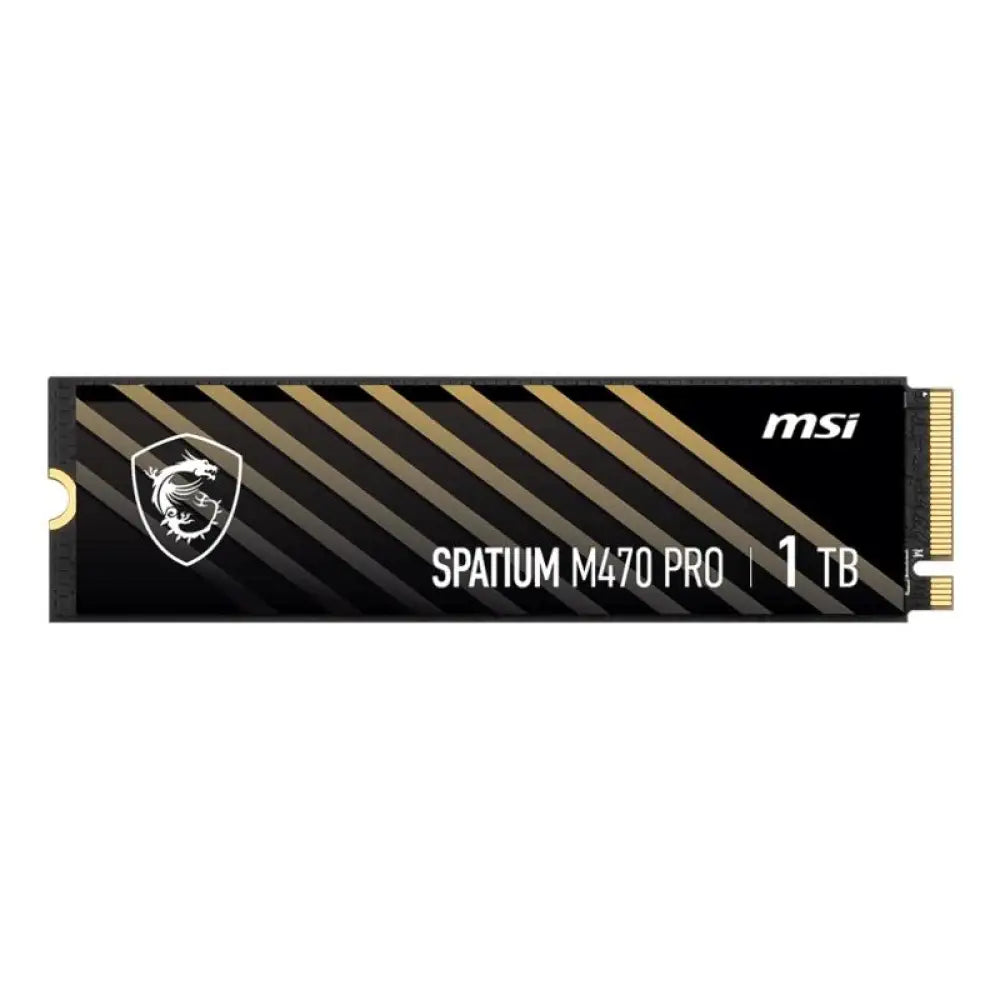MSI SSD M470 PRO 1tb PCIe 4.0 NVMe 6000 Mb-s - detalle