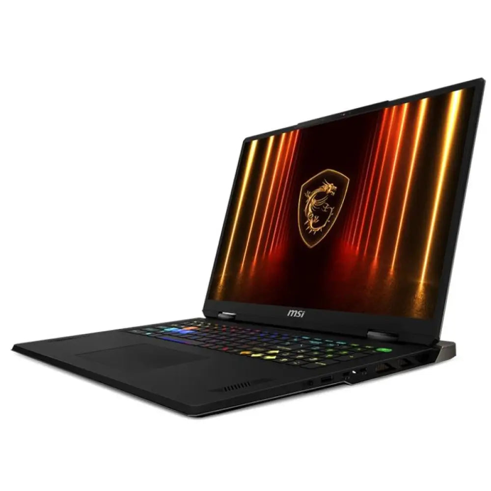Portátil MSI Vector 18HX-648ES con pantalla de 18 pulgadas, procesador potente, 1TB de almacenamiento y Windows 11.