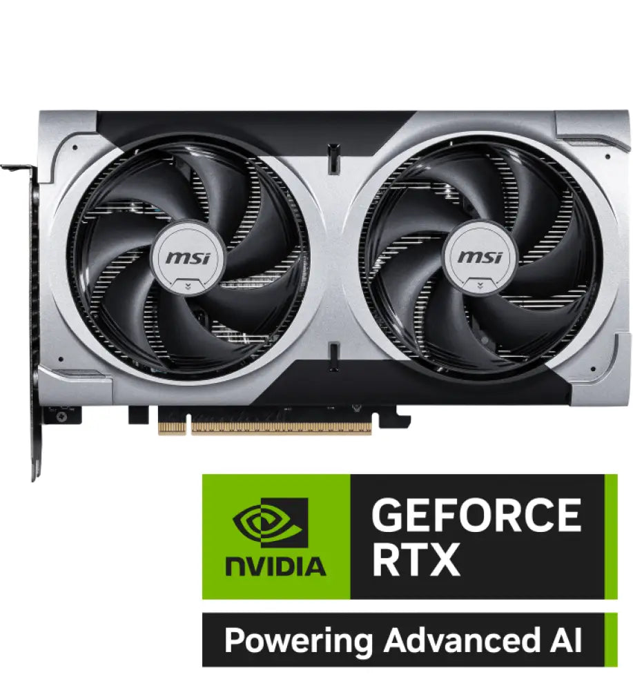 MSI VENTUS GeForce RTX 5060 TI 16G 2X OC PLUS NVIDIA 16 GB GDDR7 - detalle