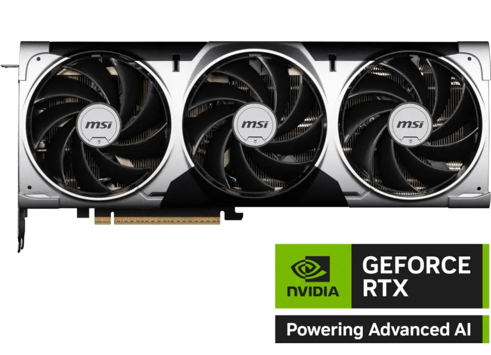 MSI VENTUS GeForce RTX5080 16G 3X OC NVIDIA GeForce RTX 5080 16 GB GDDR7 - detalle