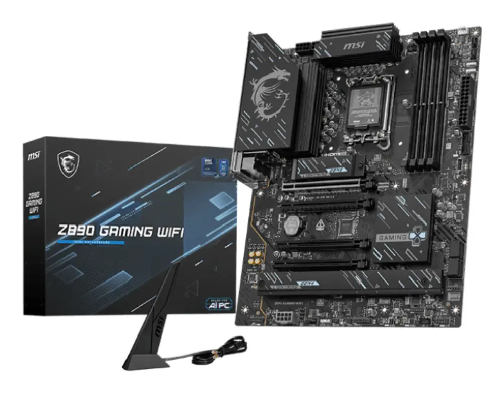 MSI Z890 GAMING WIFI placa base Intel Z890 LGA 1851 (Socket V1) ATX - detalle