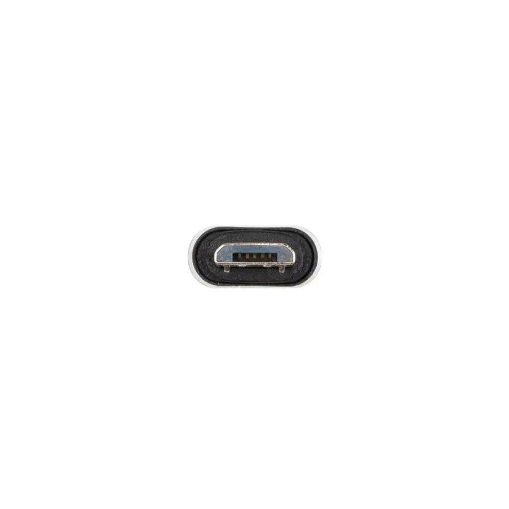 Nanocable Adaptador Micro USB/M a USB-C/H Aluminio - detalle