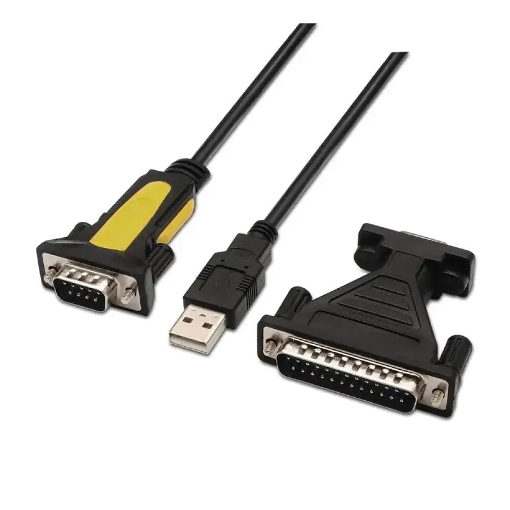 Nanocable Adaptador Usb a Serie  DB9M/25H - detalle