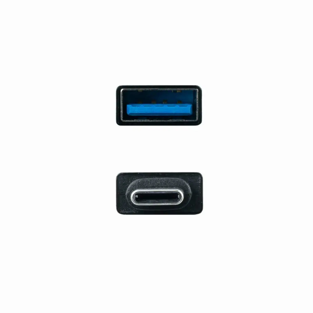 Nanocable Adaptador USB-C/M a USB3,1/H Aluminio - detalle