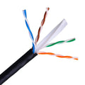 Cable RJ45 CAT6 UTP rígido de NANOCABLE en bobina, herramienta para conexiones de red y cableado estructurado.