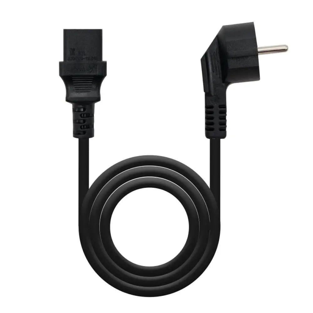 Nanocable Cable alim. CPU, CEE7/M-C13/H, negro, 5m