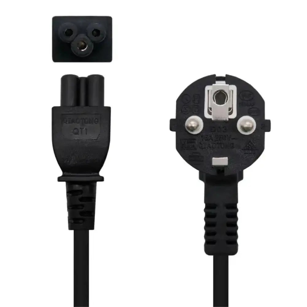 Nanocable Cable Alim. trébol, CEE7 -M-C5-H, 3 m - detalle