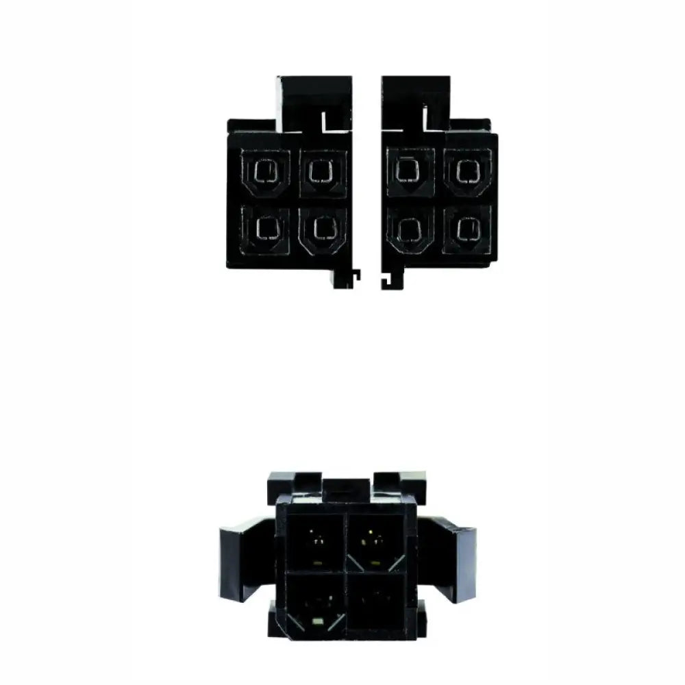 Nanocable Cable Alimentación 4PIN/H-4+4PIN/M, 15 c - detalle