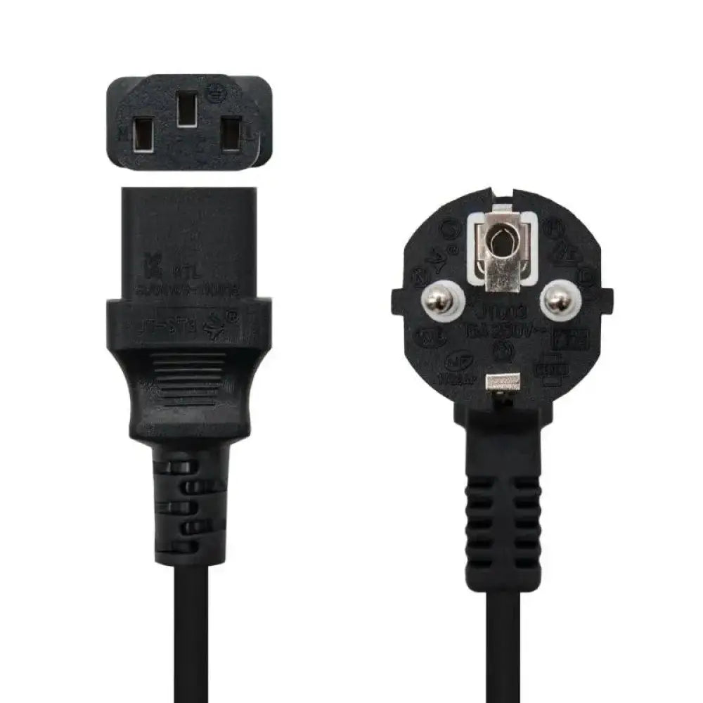 Nanocable Cable Alimentación CPU CEE7-M-C13-H 2M - detalle