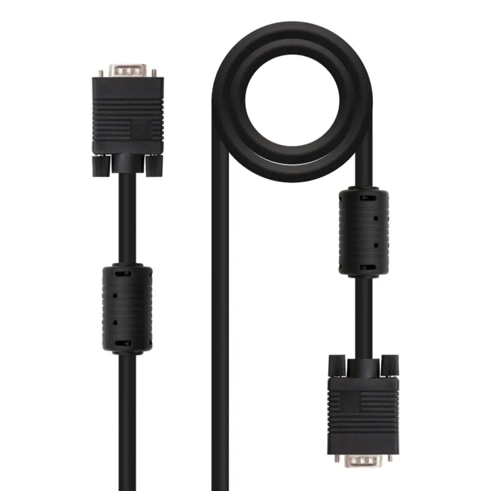Nanocable Cable Conmutador Vga 10 M Negro - detalle
